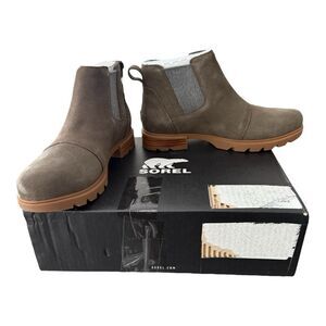 Sorel Emelie III Waterproof Chelsea Boots Major - Gum2 Women's Size 7